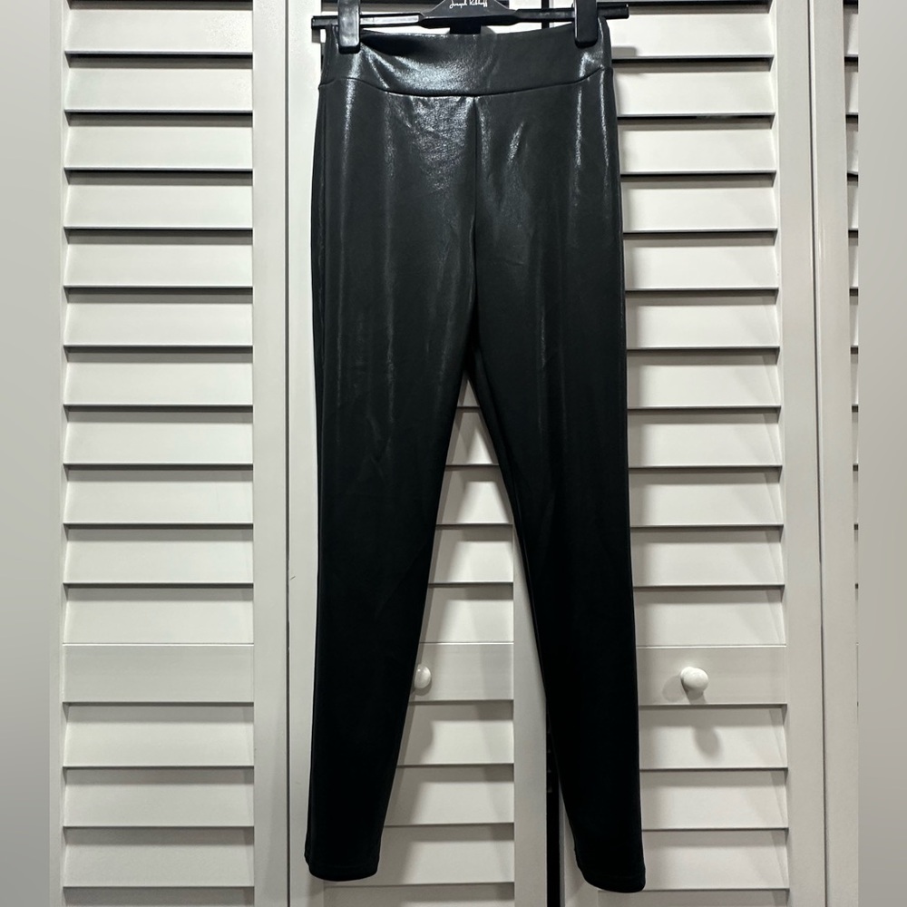 River Island Black Liquid Leggings